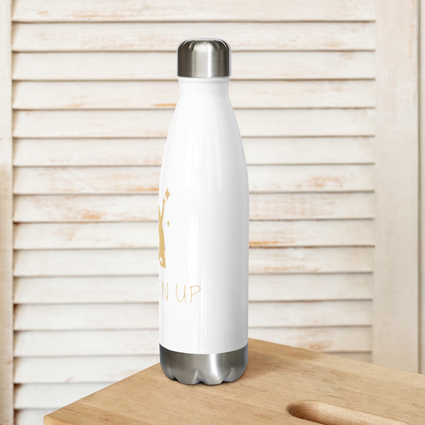 Stainless steel water bottle