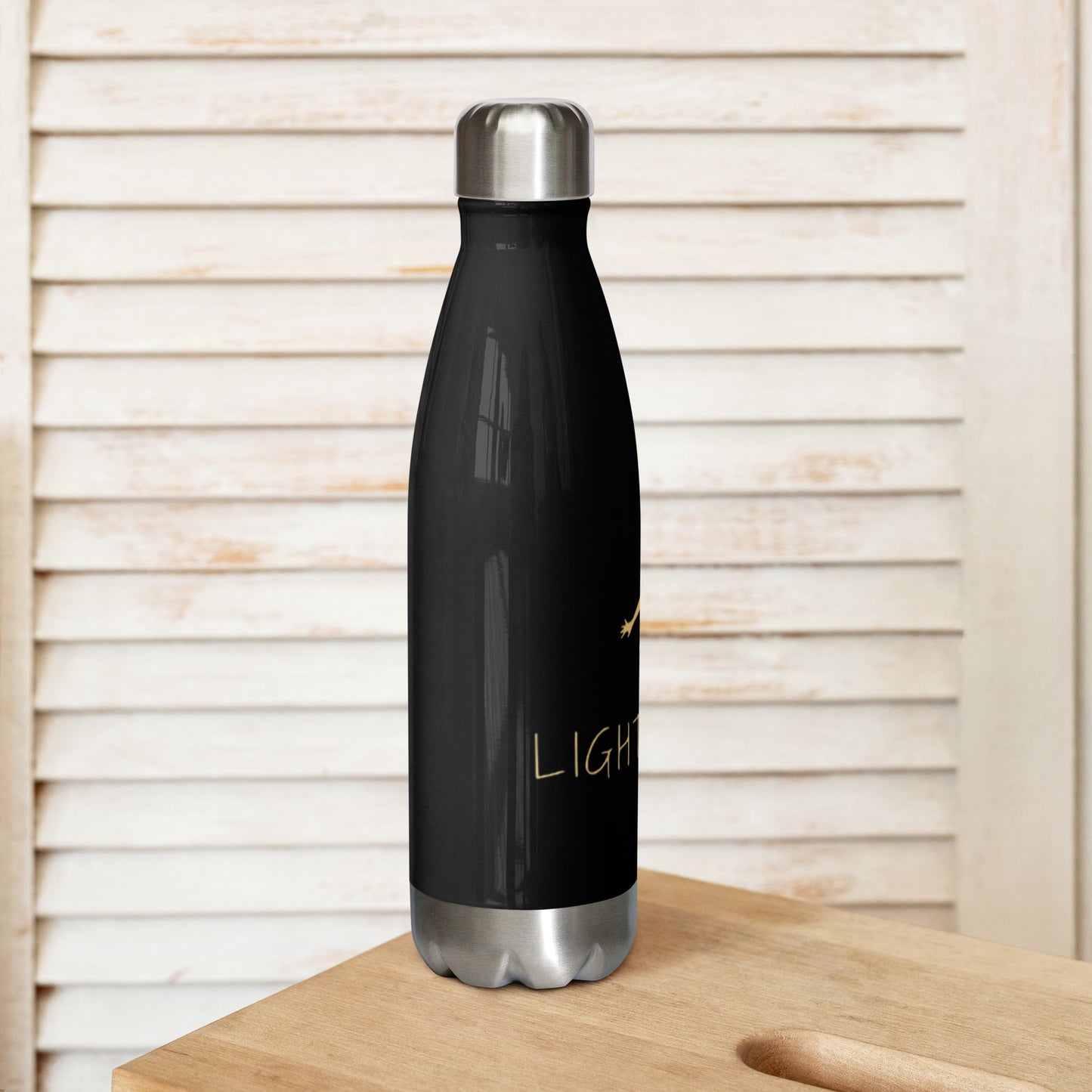 Stainless steel water bottle